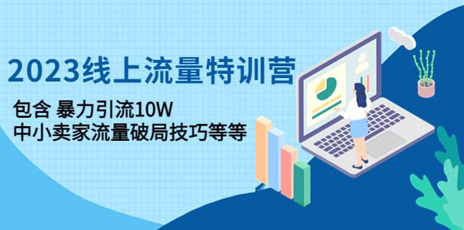 2023线上流量特训营：中小卖家流量破局技巧等等-优学网