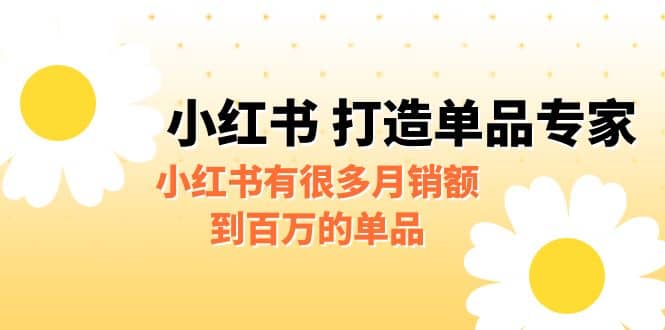 某公众号付费文章《小红书 打造单品专家》小红书有很多月销额到百万的单品-优学网